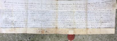 null 
[HOSDEN] Acte de rédemption d’une rente.
Ville-en-Hesbaye, 28 septembre 1690.

Manuscrit...