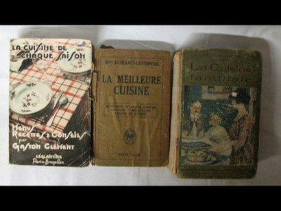 [J. GOUFFÉ ] Le Livre de cuisine. [Paris], [Hachette], [fin XIXe]. Grand in-8, demi-basane...