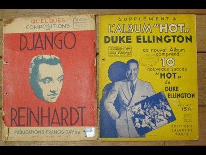 [Partitions] Django REINHARDT Quelques compositions. Paris, Francis Day, [circa 1941]....