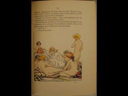 Pierre LOUYS Les Aventures du roi Pausole. Illustrations en couleurs de DANIELGIRARD....