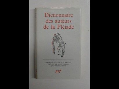 null Dictionnaire des auteurs de la Pléiade. Textes de Jean-Jacques Thierry. Avertissement...