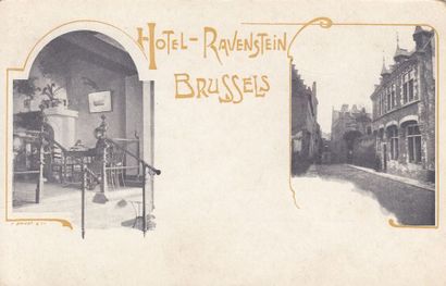 null 
BELGIQUE : La Côte, Bouillon... Ensemble 95 cartes postales, époques diver...