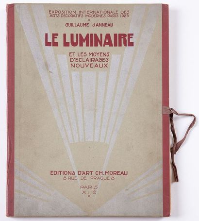null 
[ART DÉCO] Guillaume JANNEAU - Le Luminaire et les moyens d'éclairages nouveaux.
Paris,...
