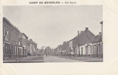 null 
ANVERS dont 17 cartes de l'incendie de l'entrepôt en 1901, Beverloo... Environ...