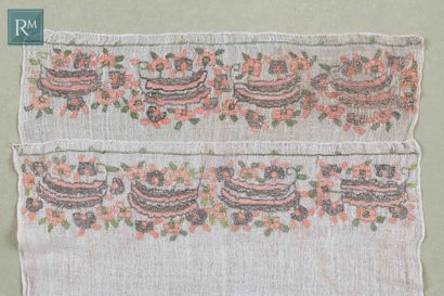 TROIS BRODERIES 
OTTOMAN EMPIRE, GREECE, 19TH-20TH CENTURY









Linen and cotton...