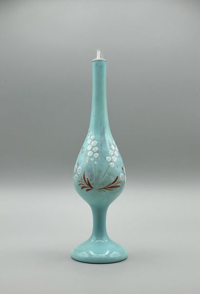 ASPERSOIR EN VERRE TURQUOISE 
Turkey, Beykoz, Ottoman art, 19th century









Turquoise...