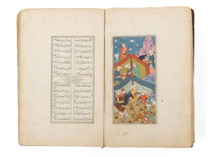 Amir Khosrow Dehlavi (Patiali 1253-Delhi 1325) : Diwan, copié par Jalal al-din Muhammad...