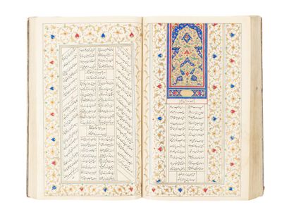 Shaykh Muslih al-Din Sa'di (d.1291-92) : Kulliyat (Oeuvres complètes), copié par...