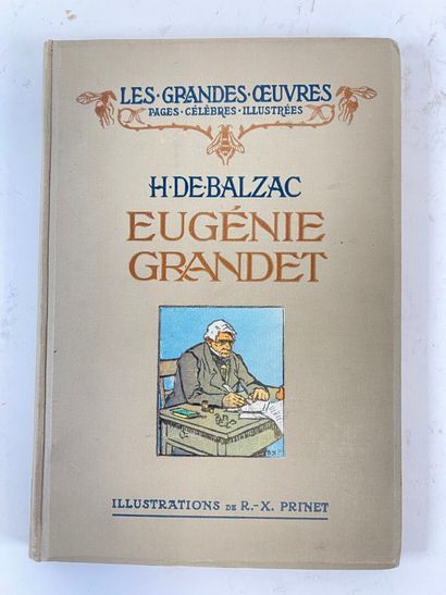  Honoré de Balzac, Eugénie Grandet.
Paris, Laurent, 1936. In-4, 5ép.
Edition illustrée... Gazette Drouot