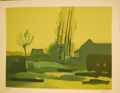 null 
* Roland BIERGE (1922-1991) 






Lot comprenant environ 13 lithographies,...
