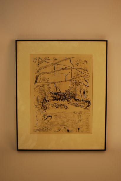 null Pierre BONNARD (1867-1947)


The Parc Monceau.


Etching published in the book...