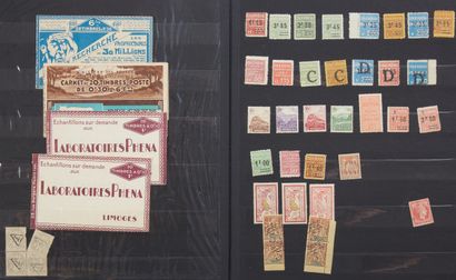 null Deux albums de timbres de France, colonies françaises et anglaises et étrangers


Entre...