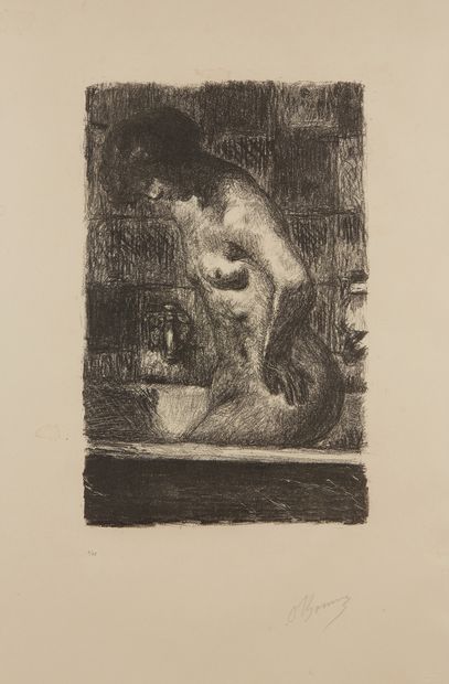 null Pierre BONNARD (1867-1947)


Woman standing in her bathtub. 1925


Lithograph...