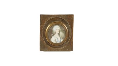 null Ecole Française de la fin du XVIIIe siècle 


Portrait de femme en déshabillé...