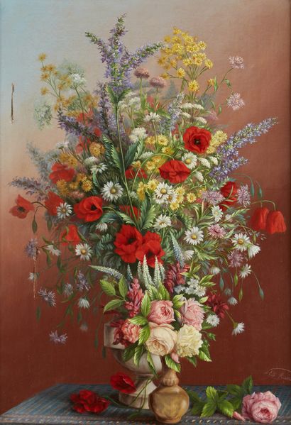 null School of the end of the XIXth century


Still life with a big bouquet on a...