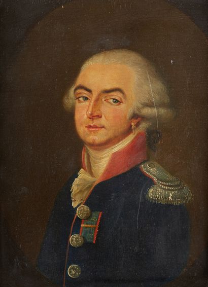 null Ecole Française de la fin du XVIIIe siècle 


Portrait d'homme 


Huile sur...