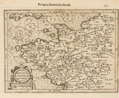 null MERCATOR, G. / HONDIUS, J. Britania et Normadia cum confinijs. Amsterdam, 1608....