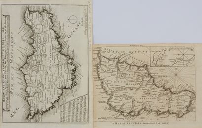 null FER, N. de. Marquisate and Government of Bell-Isle. Paris, 1692. Black and white....