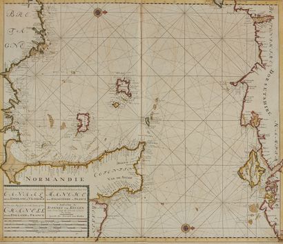 null VAN KEULEN, J. New Nautical Chart for the Second Part of the Channel between...