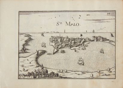 null TASSIN, Christophe. Plans and profiles of the main cities of the province of...