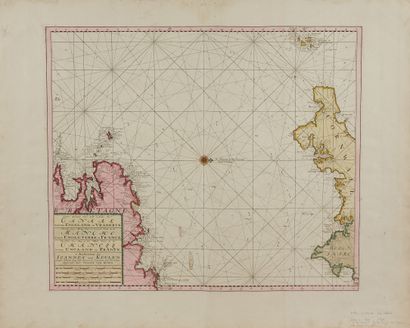 null VAN KEULEN, J. New Nautical Chart for the Third Part of the Channel between...