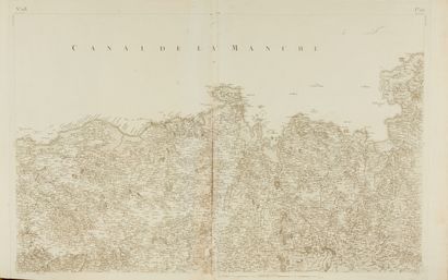 null CASSINI / CAPTAIN / PELET / VARIOUS. Lot of maps (parts of Brittany and general...