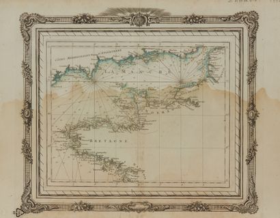 null CARY, J. A chart of the coast of France from l'Orient to St. Gilles / Chart…...
