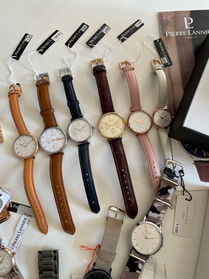 null Important lot of new watches for the most part