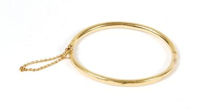 null 18K yellow gold 750‰ articulated necklace (numerous shocks and deformations)....