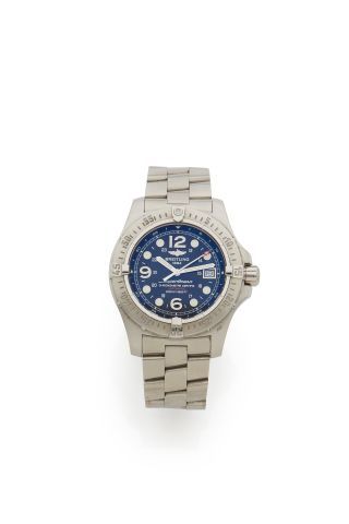 null BREITLING

Steel wristwatch, Superocean 41 mm model, automatic mechanical movement,...