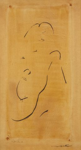null René GUIETTE (1893-1976)

Abstract composition (untitled) 

Ink on paper signed...