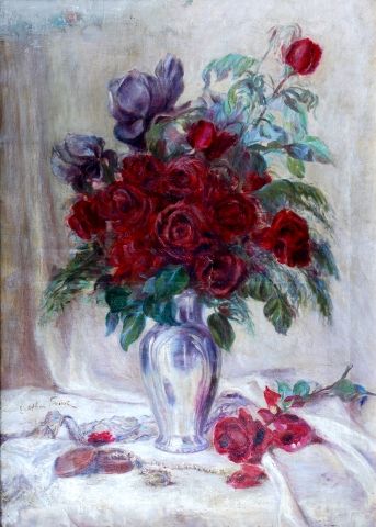 null Emile OTHON FRIESZ (1879-1949)

Still life with a bunch of red roses

Oil on...
