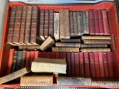 null +LOT 274MANNETTE de livres reliés