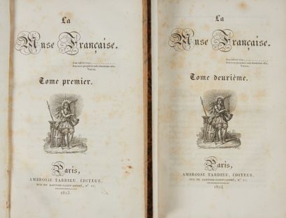 null +LOT 115+* HUGO, Victor. La muse française. Paris, Tardieu, 1823-1824, 2 vol....