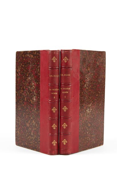 null * HUGO (Charles). La bohême dorée. Paris, Lévy, 1859, 2 vol. in-12, 317 pp....