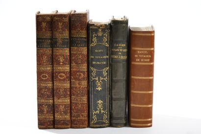 null * LANTIER. Les voyageurs en Suisse. Paris, Buisson, an XI (1803), 3 vol. in-8,...