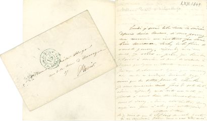  * Léonie d’Aunet, Mme BIARD (1820-1879) femme de lettres, maîtresse de Victor Hugo,...