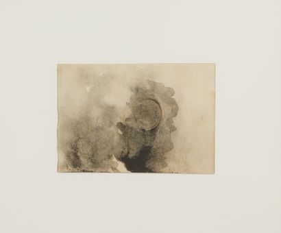 null * Victor HUGO (1802-1885)

Nuées et soleil, Empreinte de pièce

Encre noire...