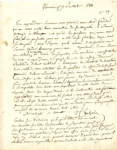 null * Victor Claude Fanneau de LAHORIE (1766-1812) général, compromis dans la conspiration...
