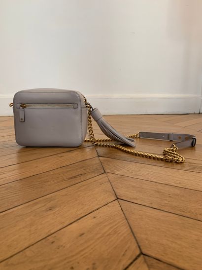 null ANYA HINDMARCH 

Rectangular bag with shoulder strap made of taupe leather with...