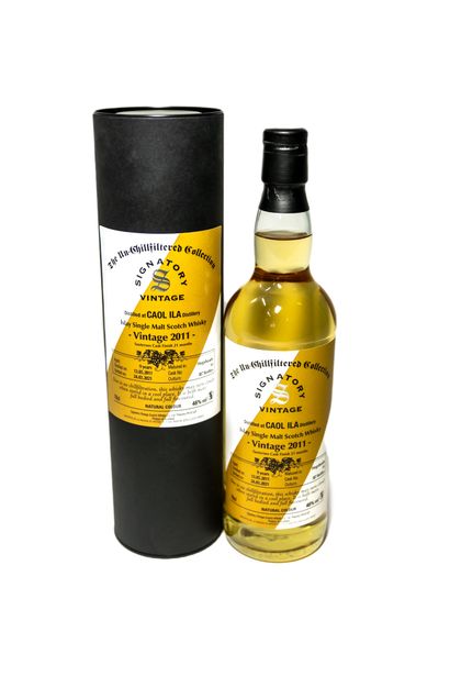 null Single Malt Scotch Whisky

Vintage 2011

CAOL ILA Distillery



Plus fumé que...