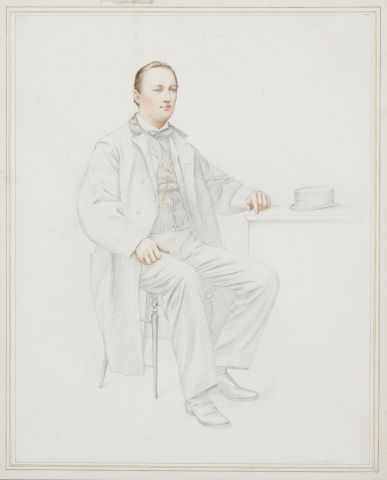 Attribué à Horatio WALKER (1858-1938) 
Portrait...