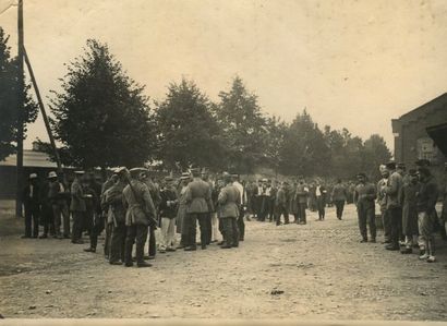  Unidentified photographer. Military camp at Dillingen an der Donau, Germany, ca....
