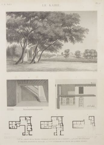 null View of the house of Hasan KACHEF

Two framed engravings

59 x 43 cm at sig...