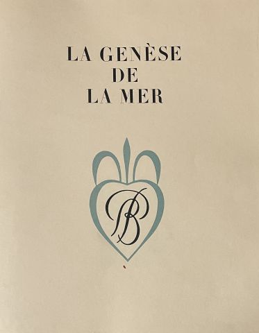 null DARAGNES - MICHELET. La Genèse de la mer. Paris, Les Bibliophiles du Palais,...