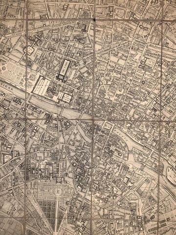 null PICQUET, Ch. Plan Routier de la Ville de Paris et de ses Faubourgs. Paris, 1804....