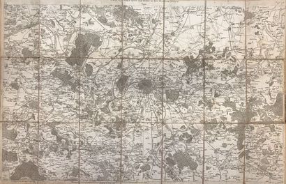 null HENRIOT/JEAN/JORNEAUX/LEDOYEN… Plans de Paris et région Île-de-France. Paris,...