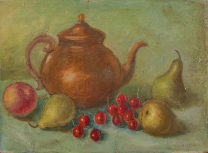 null Modern Schools

Three still lifes with fruits 

Oil on canvas and panels