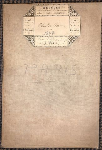 null ANDRIVEAU-GOUJON, J. Plan de Paris fortifié et des communes environnantes. Paris,...