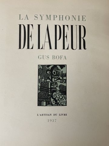 null Lot de livres illustrés par Gus Bofa : 

- Gus Bofa, La Voie Libre 

- Mac Orlan,...